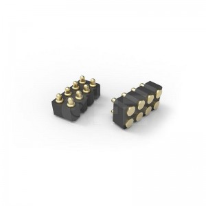 2,54 mm pitch SMT/smd pogo pin connector