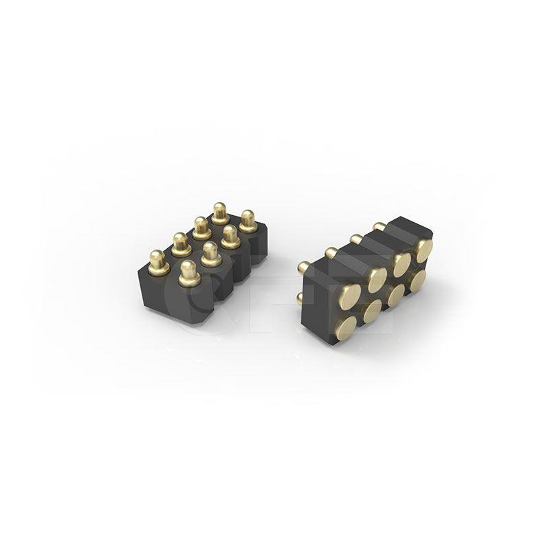 2,54 mm pitch SMT/smd pogo pin connector