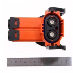 NIEUWE ENERGIE VOERTUIGEN Hoge stroomaansluiting 200A 2 Pin elleboogstekkerhandgreep connector